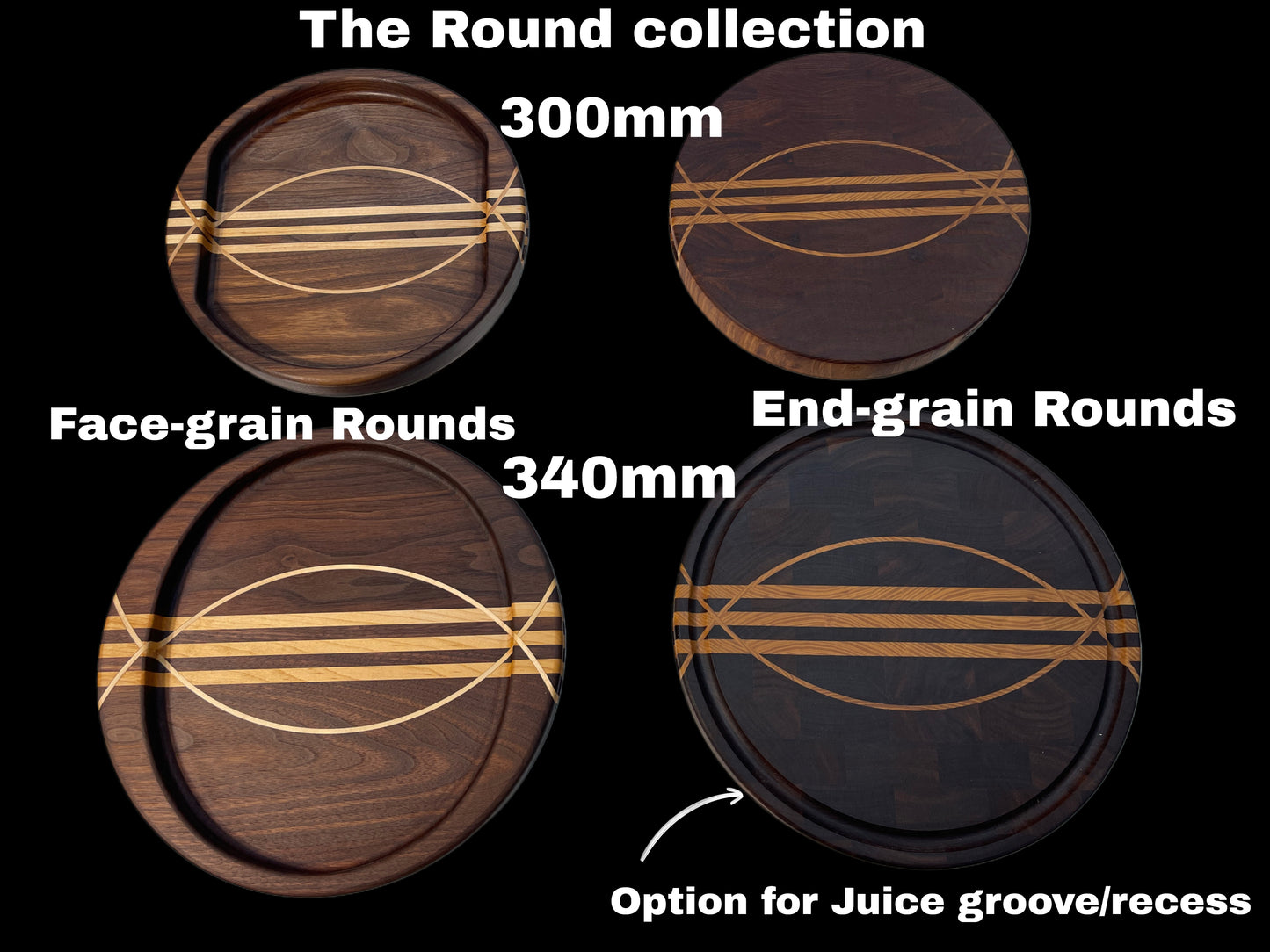 End-Grain Round Board