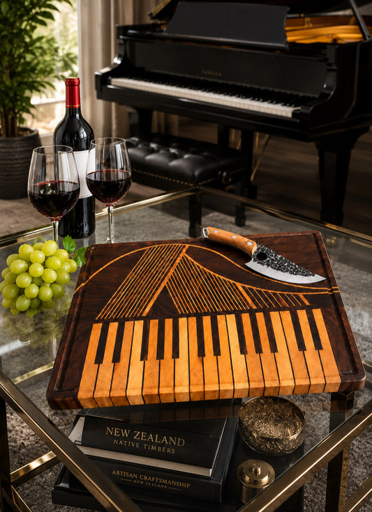End-Grain Chopping Board - The Baby Grand