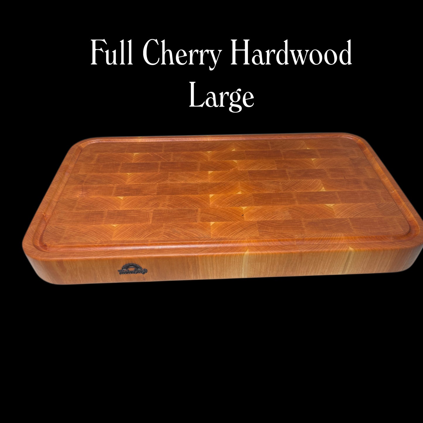 End-Grain Chopping Board- Full Cherry Premium Handmade Butcher Block