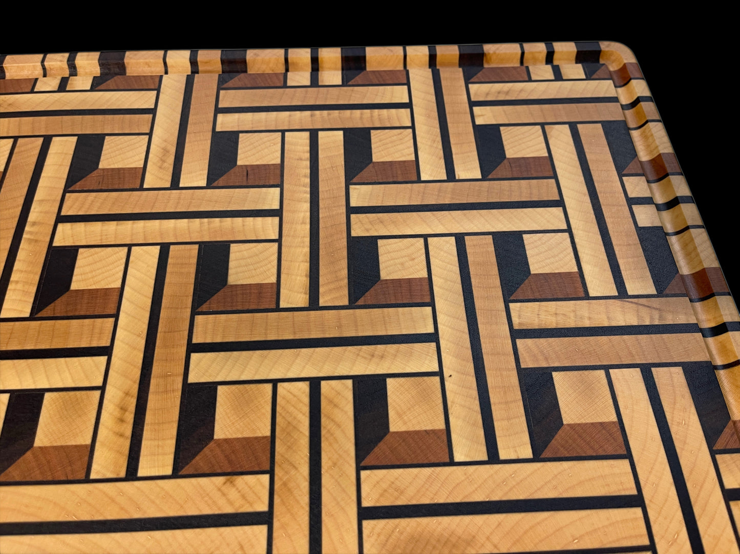 luxury designer Wooden cutting board for Entertaining at home or traveling. Crafted for moments that matter.