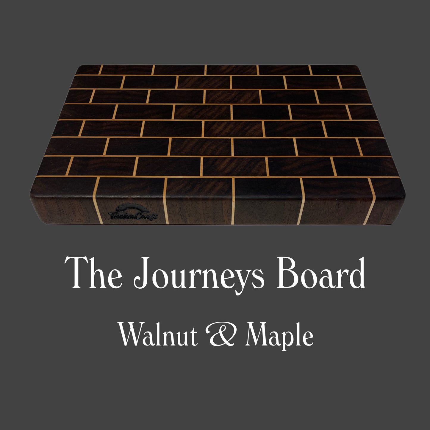 The Journey’s Board Premium End-Grain Chopping Board.