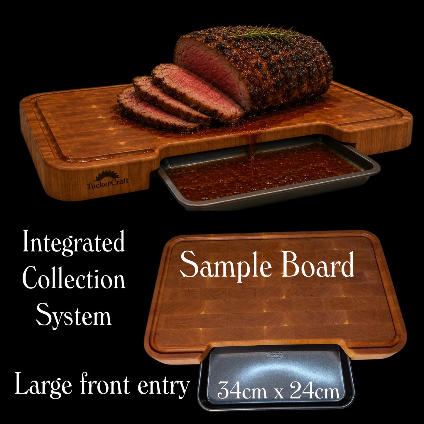 End-Grain Chopping Board - The 'Commercial'