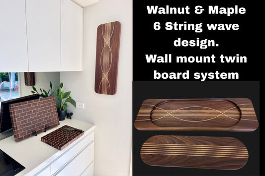 Charcuterie Board with wall mount