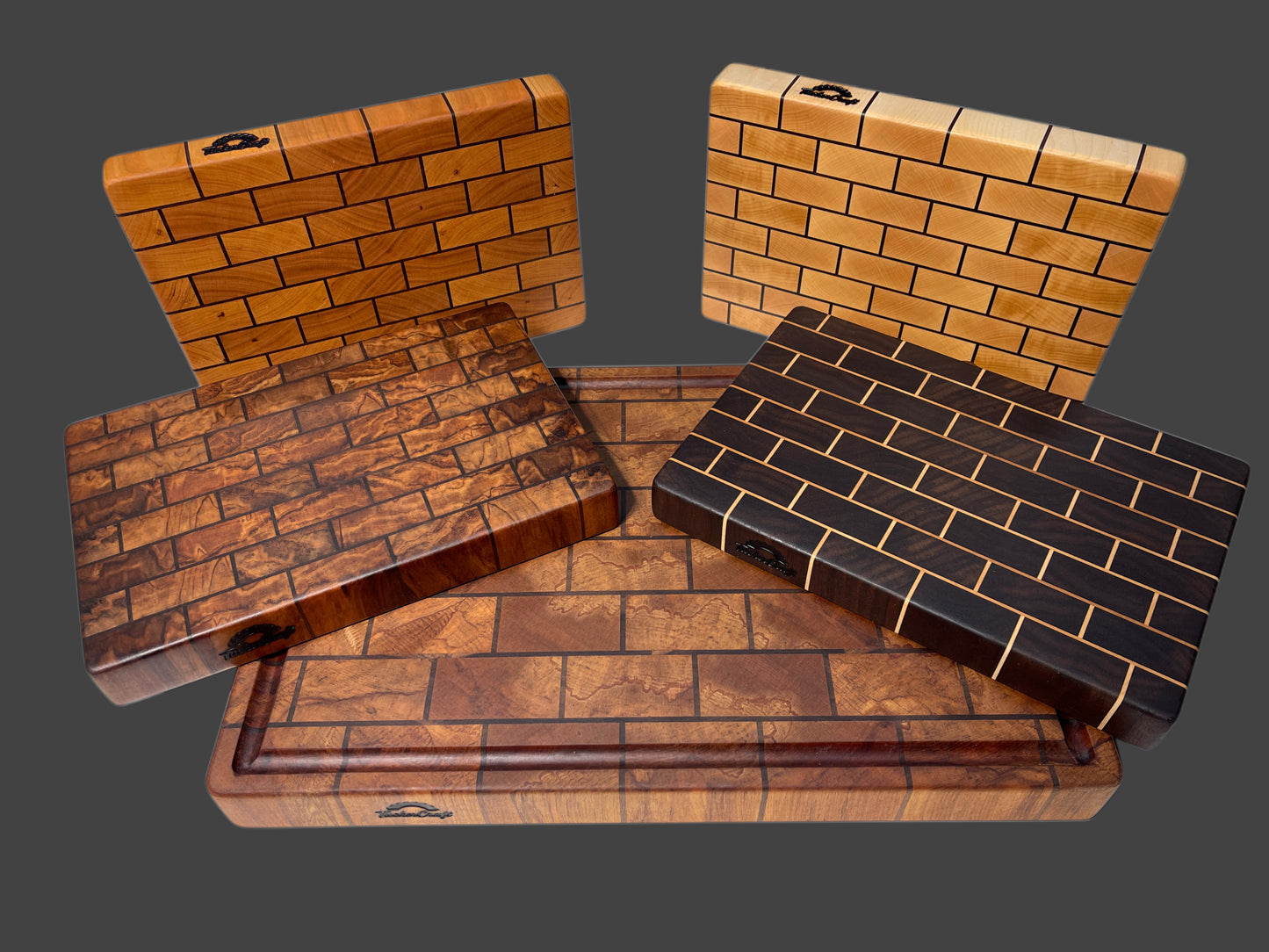The Journey’s Board Premium End-Grain Chopping Board.