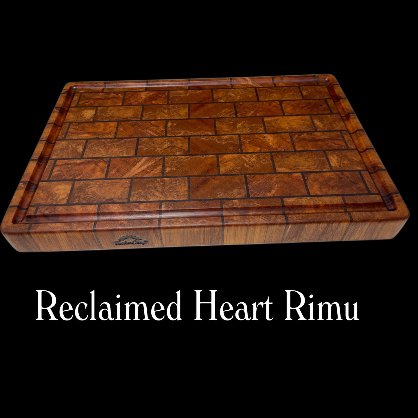 End-Grain Chopping Board - All-Rounder Reclaimed Heart Rimu