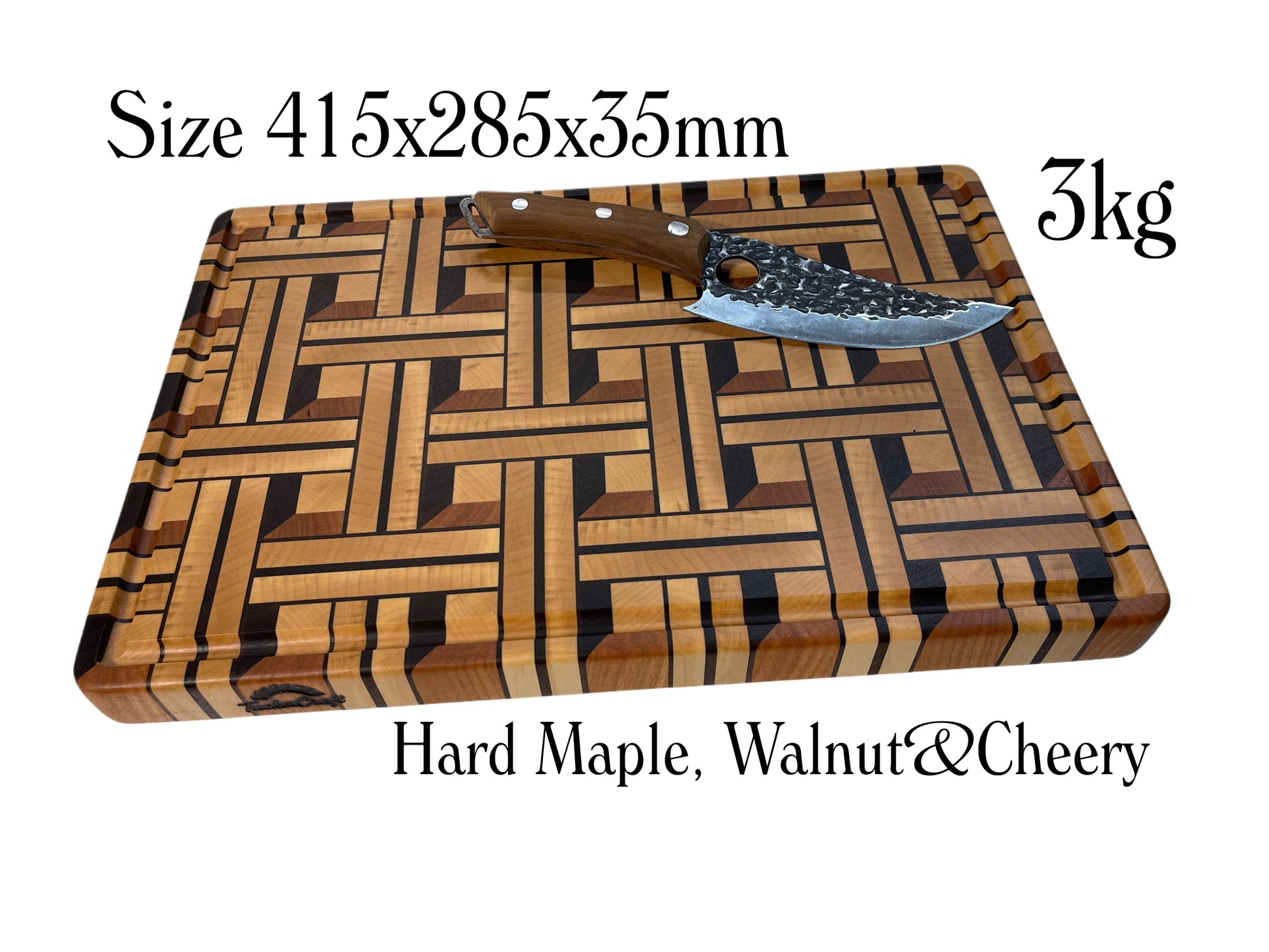 luxury designer Wooden cutting board for Entertaining at home or traveling. Crafted for moments that matter.