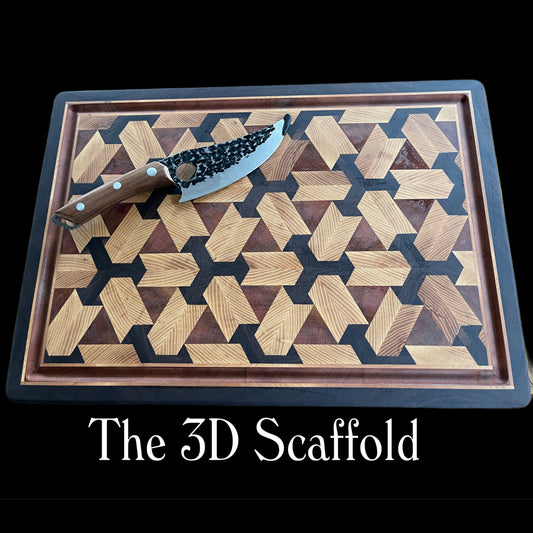 End-Grain Chopping Board - 3D Scaffold