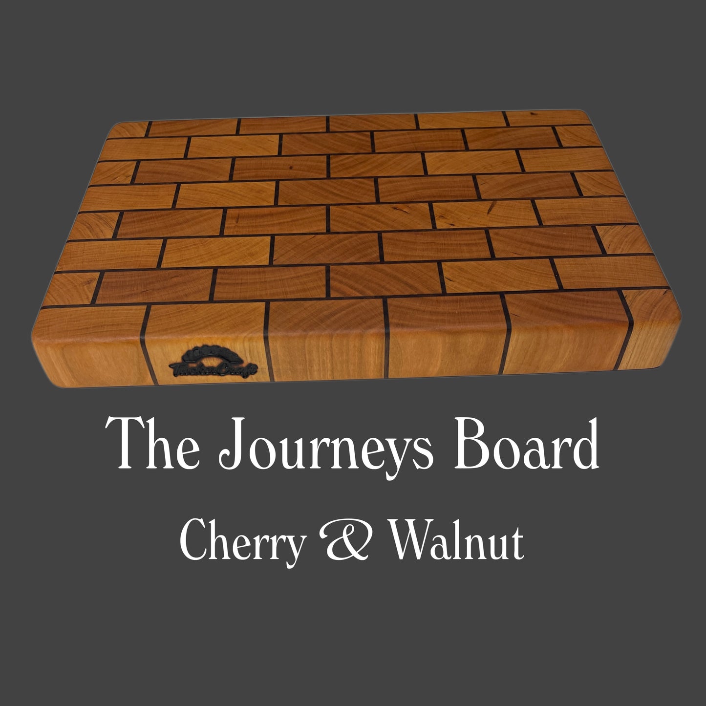 The Journey’s Board Premium End-Grain Chopping Board.