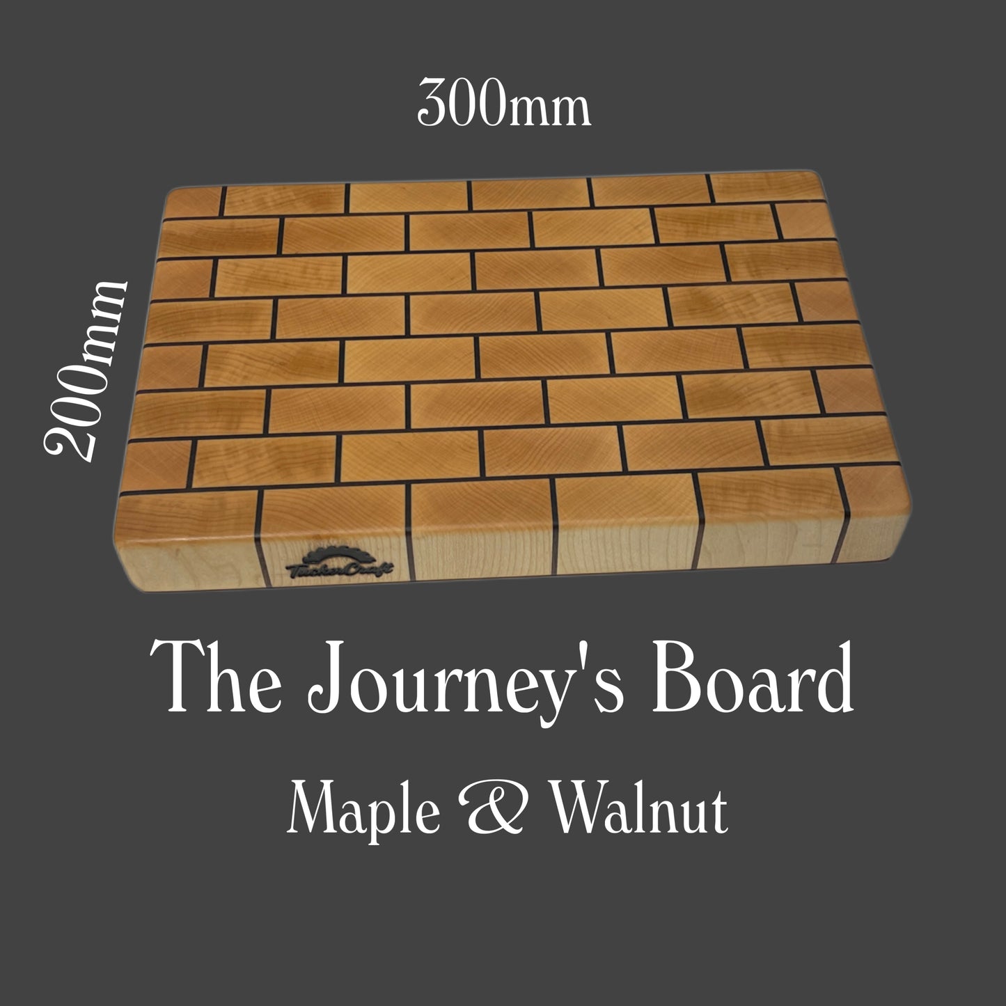 The Journey’s Board Premium End-Grain Chopping Board.