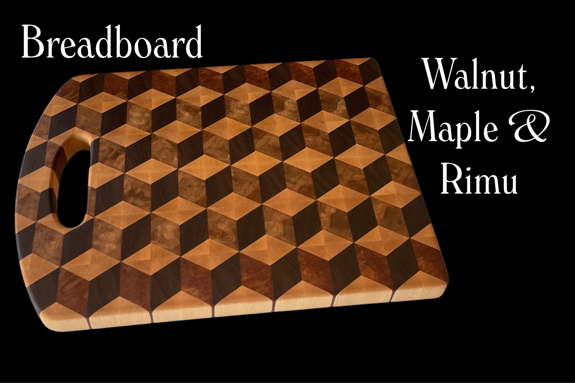 3D cube classic chopping board, made from premium hardwoods Walnut, Maple & Cherry. designed for everyday use. uplift kitchen design and make perfect Gift ideas for weddings, housewarmings, corporate and special gifts.