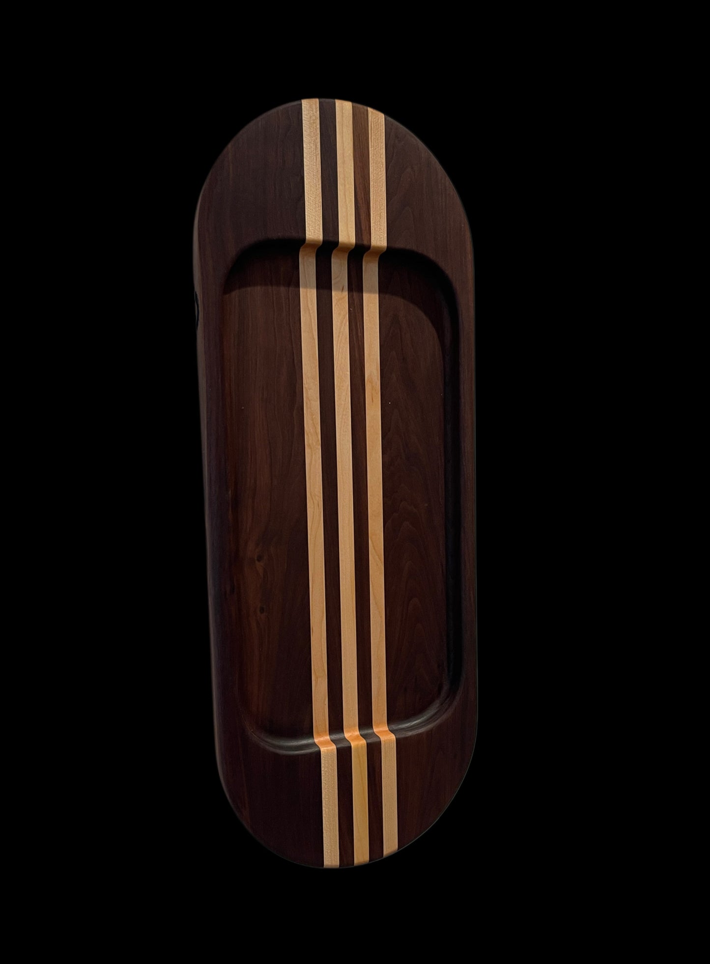 The Joey board created with artisan precision from premium timbers designed to fit perfectly into the large tray for home entertaining and premium gifting  by Tuckercraft Auckland New Zealand 