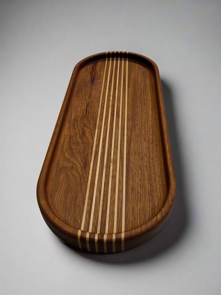 The Joey board created with artisan precision from premium timbers designed to fit perfectly into the large tray for home entertaining and premium gifting  by Tuckercraft Auckland New Zealand 