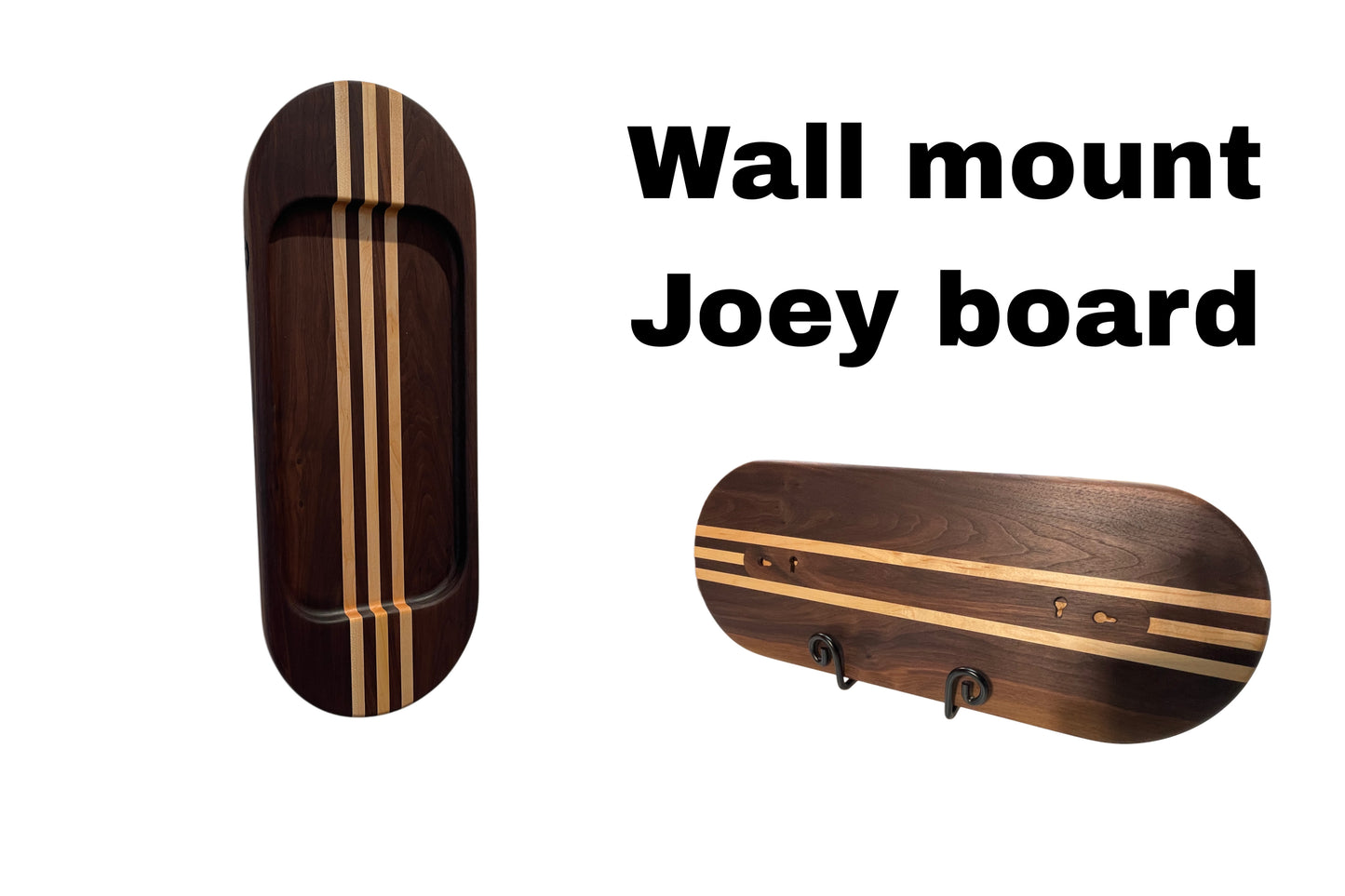 The wall mount joey board is part of a 2-board set for wall mounting vertically or horizontally. essential for system and functioning art in luxury kitchens 